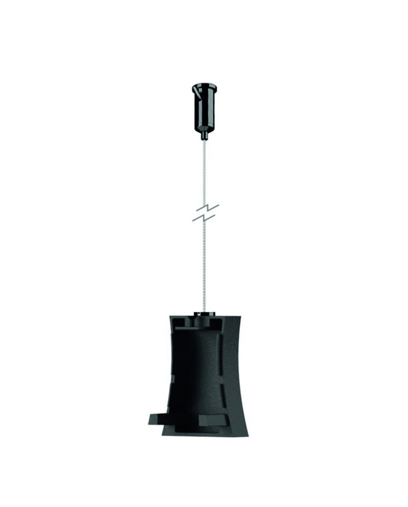 HANOK * TAPA LATERAL NEGRA CON CABLE FIJACION